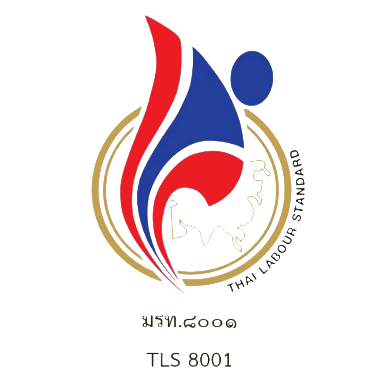 TLS 8001 Thai Labour Standard logo